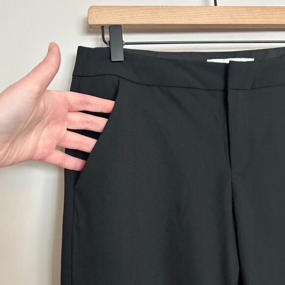 Everlane Women's The Slim Trousers Wool - Black - Picture 4 of 8